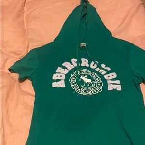 Green Abercrombie shirt